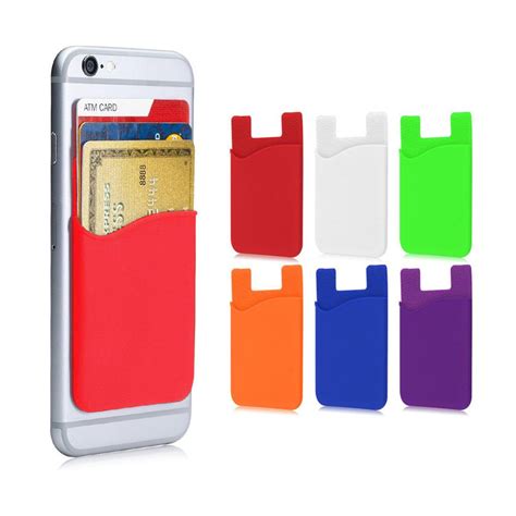 3m adhesive silicone smart card pocket|Phone Card Holder,Silicone with 3M Adhesive Stick.